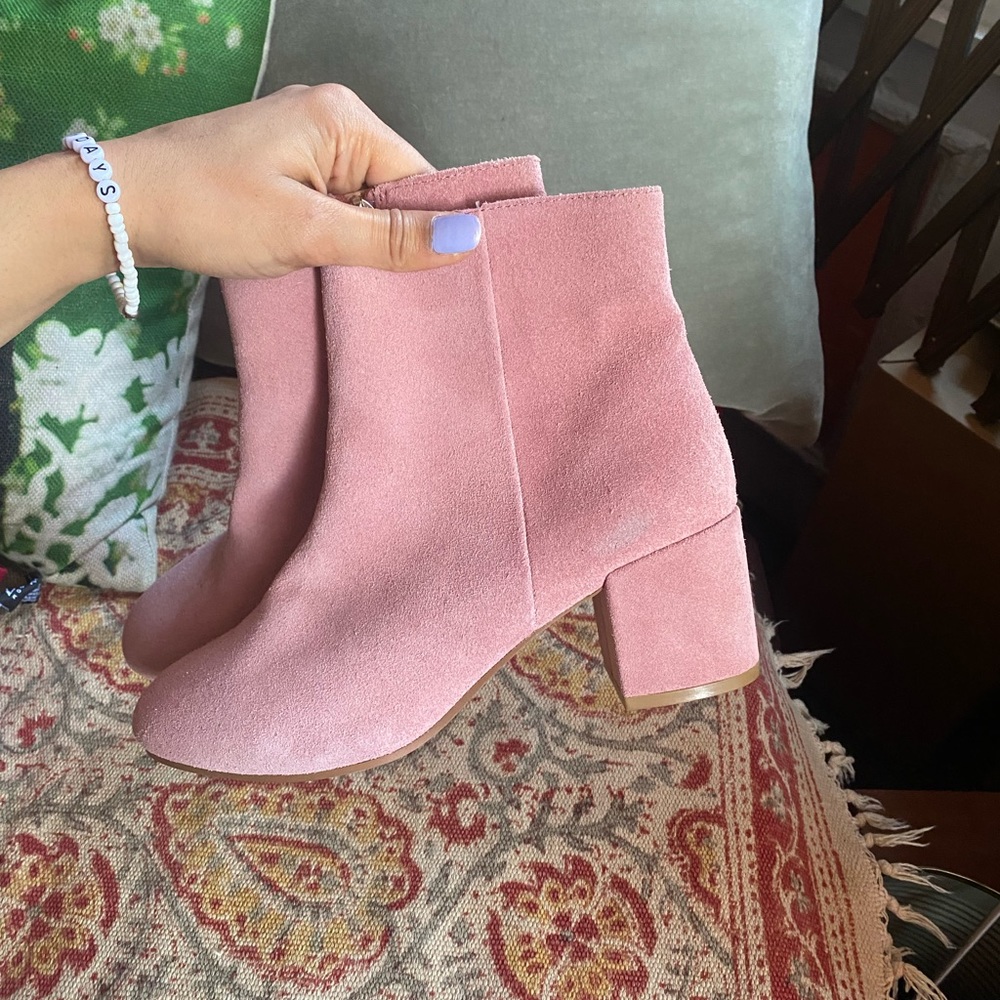 Pink Boots